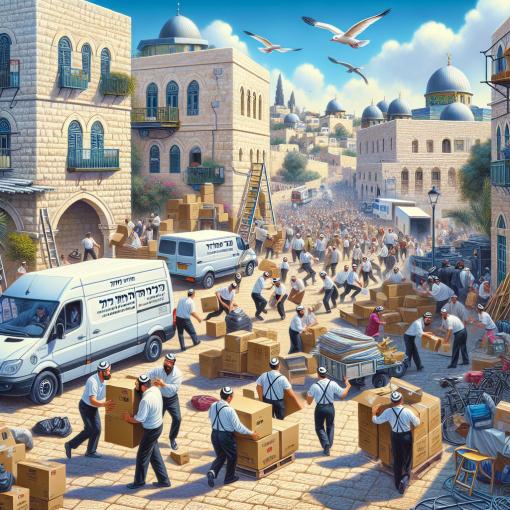 הובלות דחופות בירושלים ביום שישי – איך הצליחו לסיים הכול לפני כניסת שבת